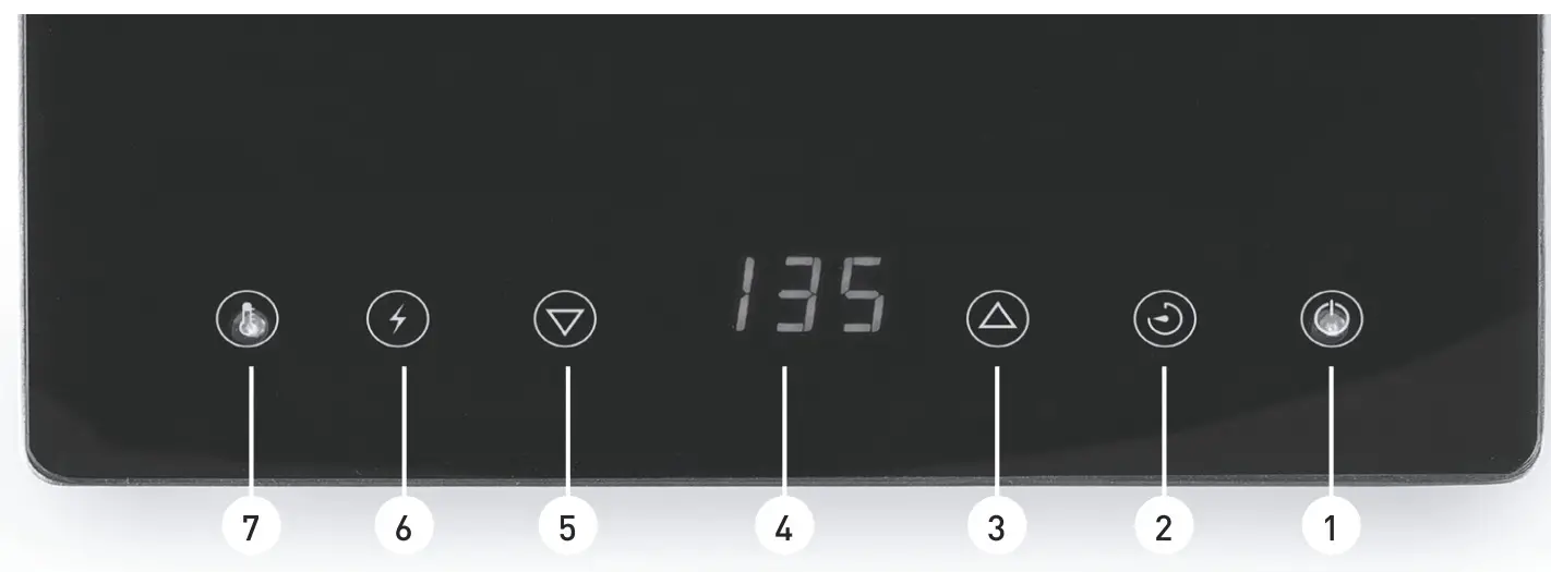 HENDI 239278 2000W Induction Cooker -Touch control