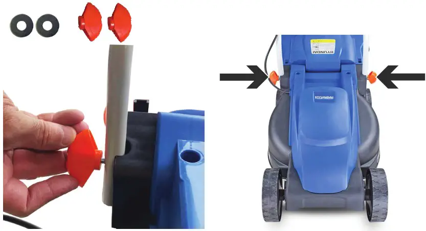 HYUNDAI HYM3200E Electric Corded Lawnmower - Assembly 2