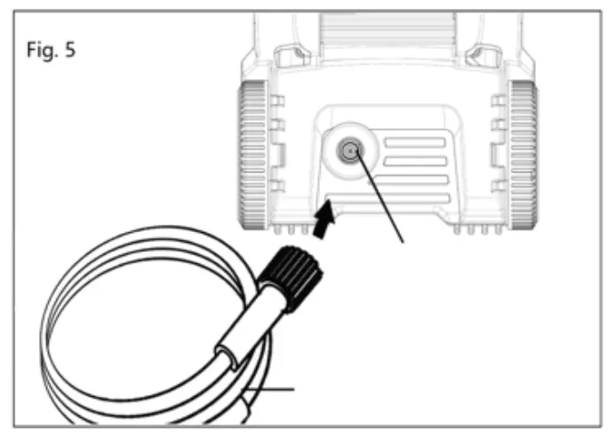 FIAT PROFESSIONAL F1-1600W High Pressure Washer 6