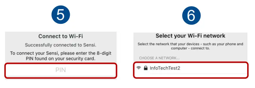 Connecting to Wi-Fi is simple 3