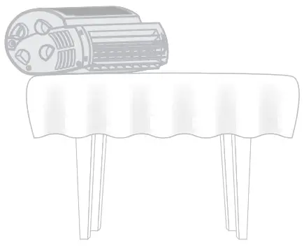 VORNADO NGT335 Whole Room Tower Circulator - BASE ASSEMBLY 1