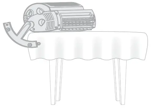 VORNADO NGT335 Whole Room Tower Circulator - BASE ASSEMBLY 2