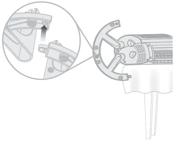 VORNADO NGT335 Whole Room Tower Circulator - BASE ASSEMBLY 3