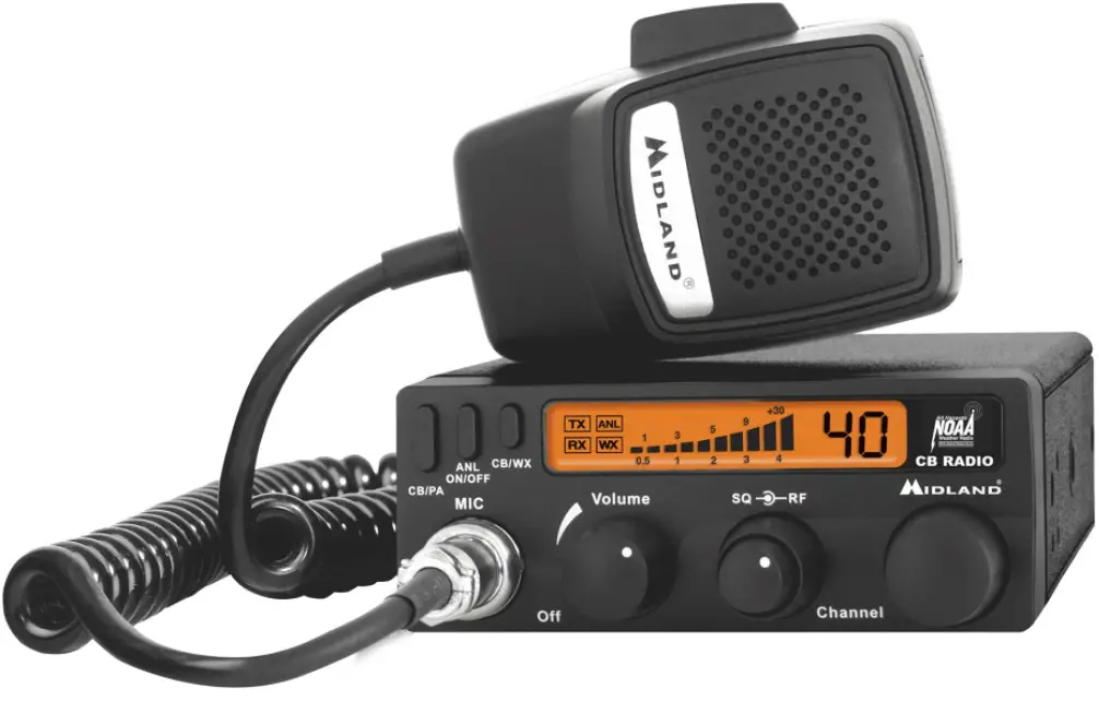 MIDLAND 23 Channel SSB AM Citizen Band Transceiver