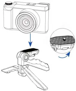 MIRRORLESS DSLR CAMERA USAGE SETUP