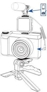 MIRRORLESS DSLR CAMERA USAGE SETUP