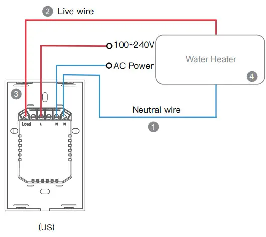 Moes WS DL EUB BK EN Water Heater Switch-Diagram wiring1