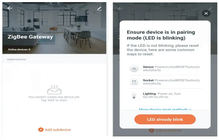 Moes WS DL EUB BK EN Water Heater Switch-LED already blink