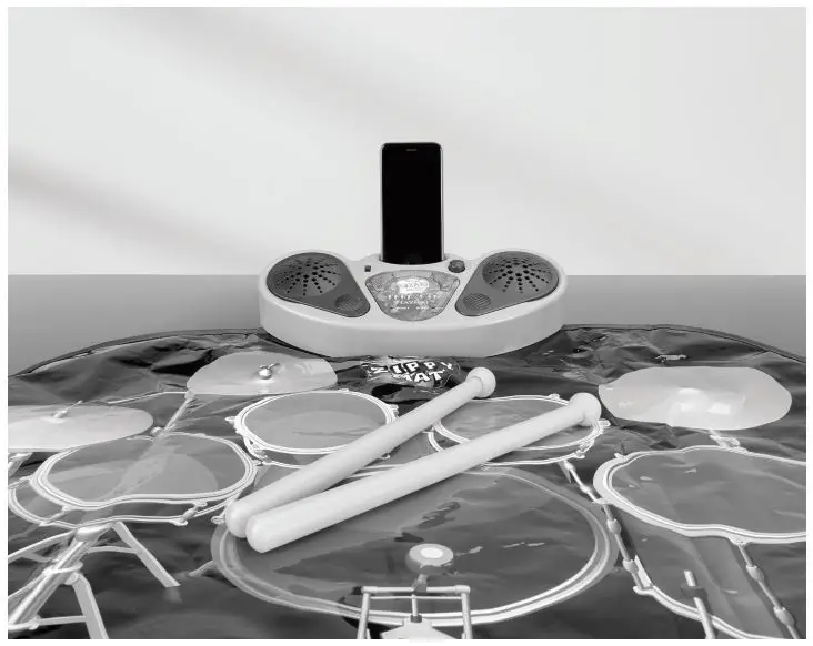 Sharper Image Electric Drum Mat User Manual Sharper Image Electric Drum Mat User Manual