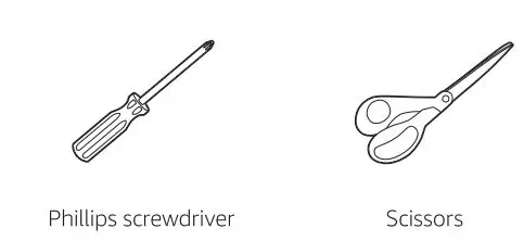 amazon Omni Series 43 Inch 4K UHD Smart Fire TV User Guide - Tools you'll need