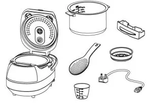 drew cole SB46514-F6 Clever Chef Digital Multi Cooker fig1