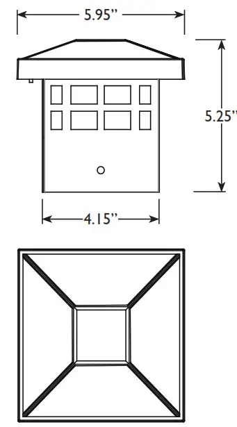 AMP Lighting ASPL-3029-B-BZ Low Voltage