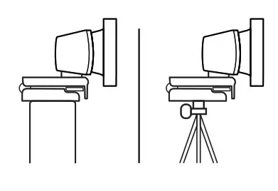 WyreStorm FOCUS 100 4K UHD and 1080p HD Ultra Wide Angle USB Webcam- best position to frame
