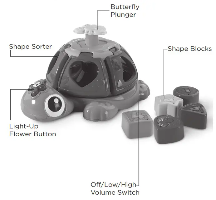 LeapFrog 80 602400 Sorting Surprise Turtle- INTRODUCTION