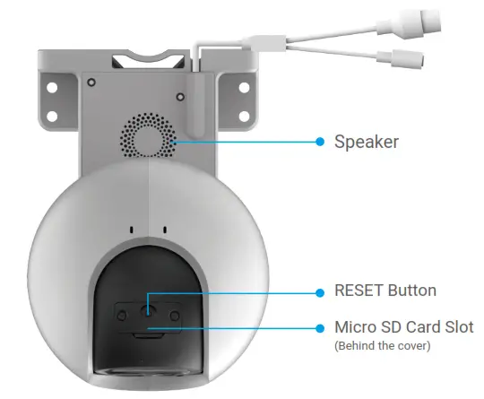 EZVIZ 894886 Dual Lens Outdoor Pan and Tilt WiFi Camera - Basics 2