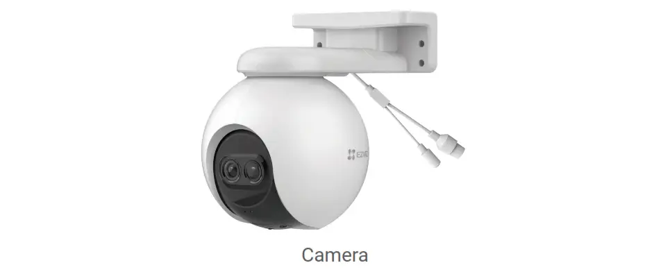 EZVIZ 894886 Dual-Lens Outdoor Pan and Tilt WiFi Camera - Package Contents 1
