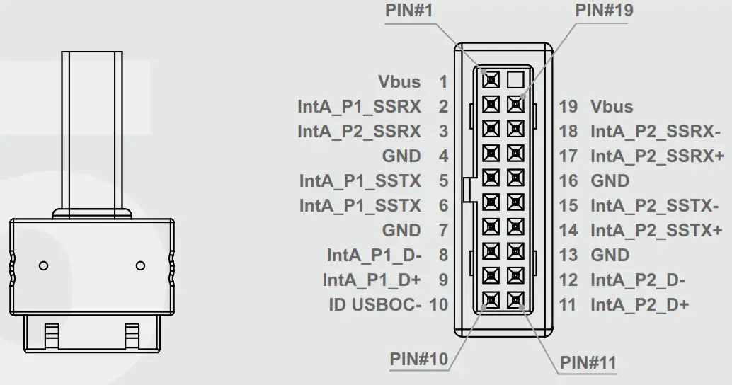 InWin 301C Tempered Glass Mini Tower Desktop Chassis - Header