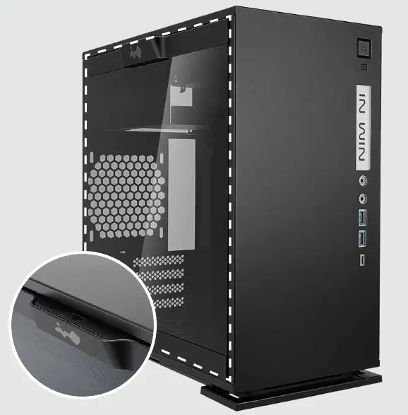 InWin 301C Tempered Glass Mini Tower Desktop Chassis - Installation Guide