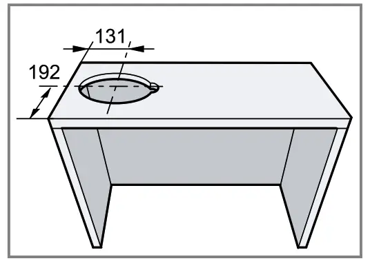 BLAUPUNKT 5DA36453 Flat Hood - back panel