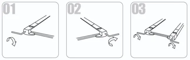 COSTWAY Motorized Treadmill - Runbelt Adjustion