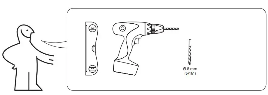 IKEA 604.741.28 EKET Cabinet Instruction Manual - Accessory