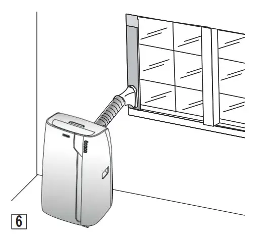 DeLonghi EX Series EX120 Portable Air Conditioner- figure 6