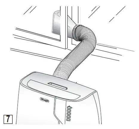 DeLonghi EX Series EX120 Portable Air Conditioner- figure 7