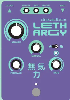 dreadbox DBX-LRGY 8 Stage Phaser Effect Pedal- 2
