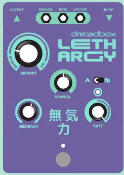 dreadbox DBX-LRGY 8 Stage Phaser Effect Pedal- 4