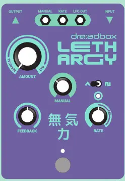 dreadbox DBX-LRGY 8 Stage Phaser Effect Pedal- 5