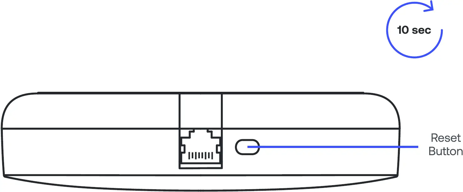 Resetting the Sensor