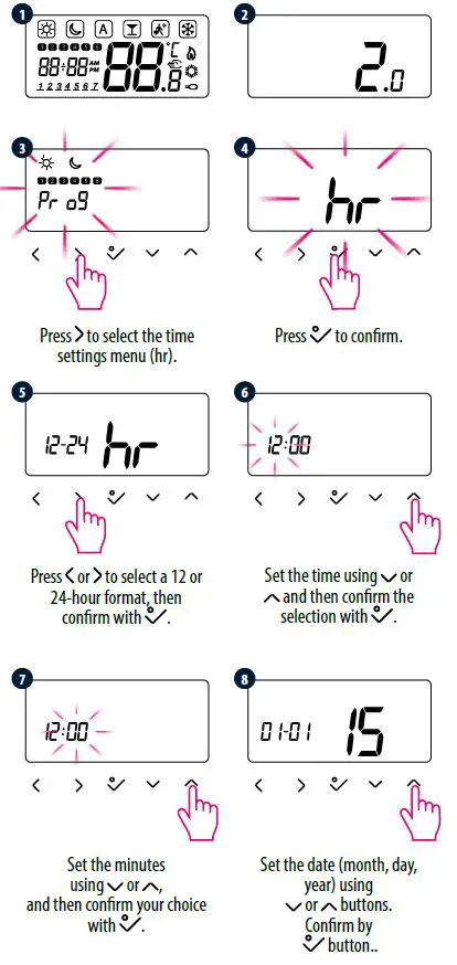 SALUS-HTRP24-Programmable-Wired-Digital-Thermostat-8
