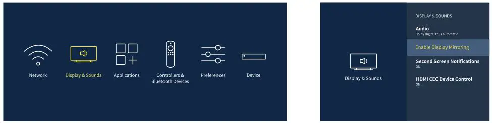 VANKYO Performance V610 Projector - Activate Screen Mirroring