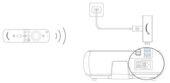 VANKYO Performance V610 Projector - Connecting to a Fire TV Stick