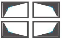 VANKYO Performance V610 Projector - Corner Adjustment