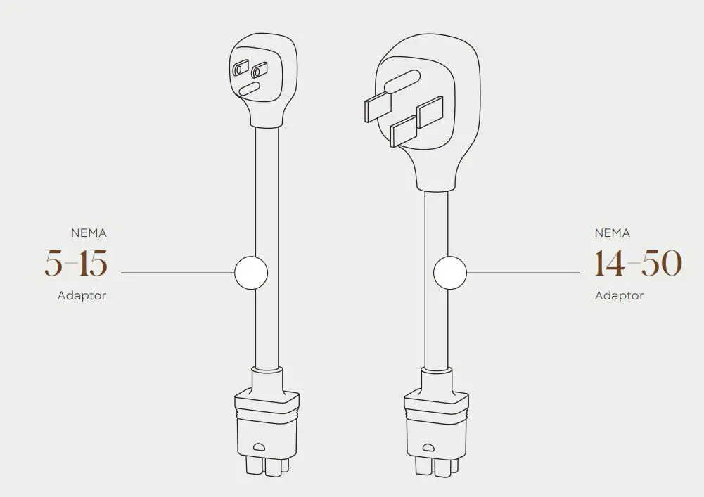 LUCID V1 Mobile Charging Cable Owner's Manual - Adaptors
