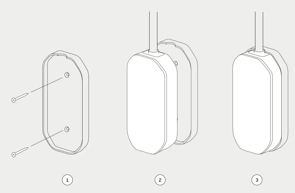 LUCID V1 Mobile Charging Cable Owner's Manual - Wall Mount Installation
