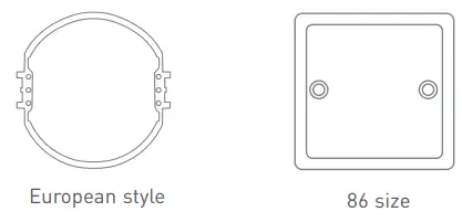 Typical base as below