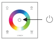 Match code between touch panel & wireless driver