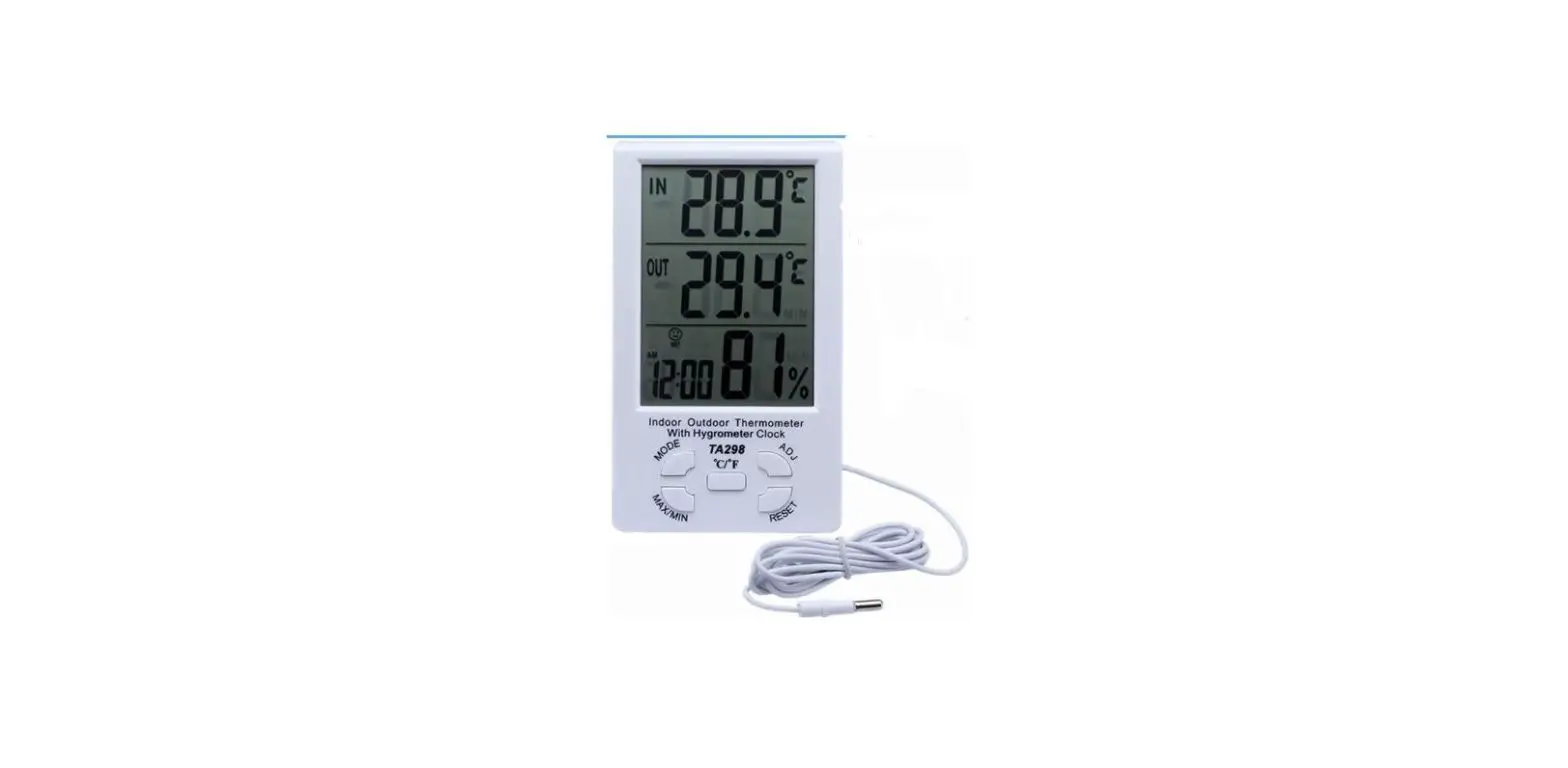 Oem Ta298 Indoor/outdoor Temperature Hygrometer User Manual Oem Ta298 Indoor/outdoor Temperature Hygrometer User Manual