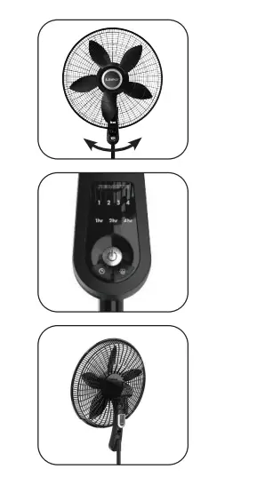 Lasko S20625 20 Inch Adjustable Pedestal Fan with Remote Control 1