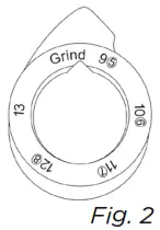 PRO POINT 8974230 Trooper Auto-Darkening Welding Helmet - GRINDING MODE