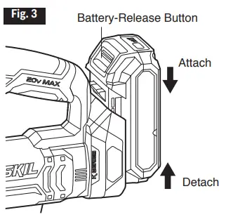 SKIL JS820301 20V 7 8 Inch Stroke Length Orbital Jigsaw - Fig. 3