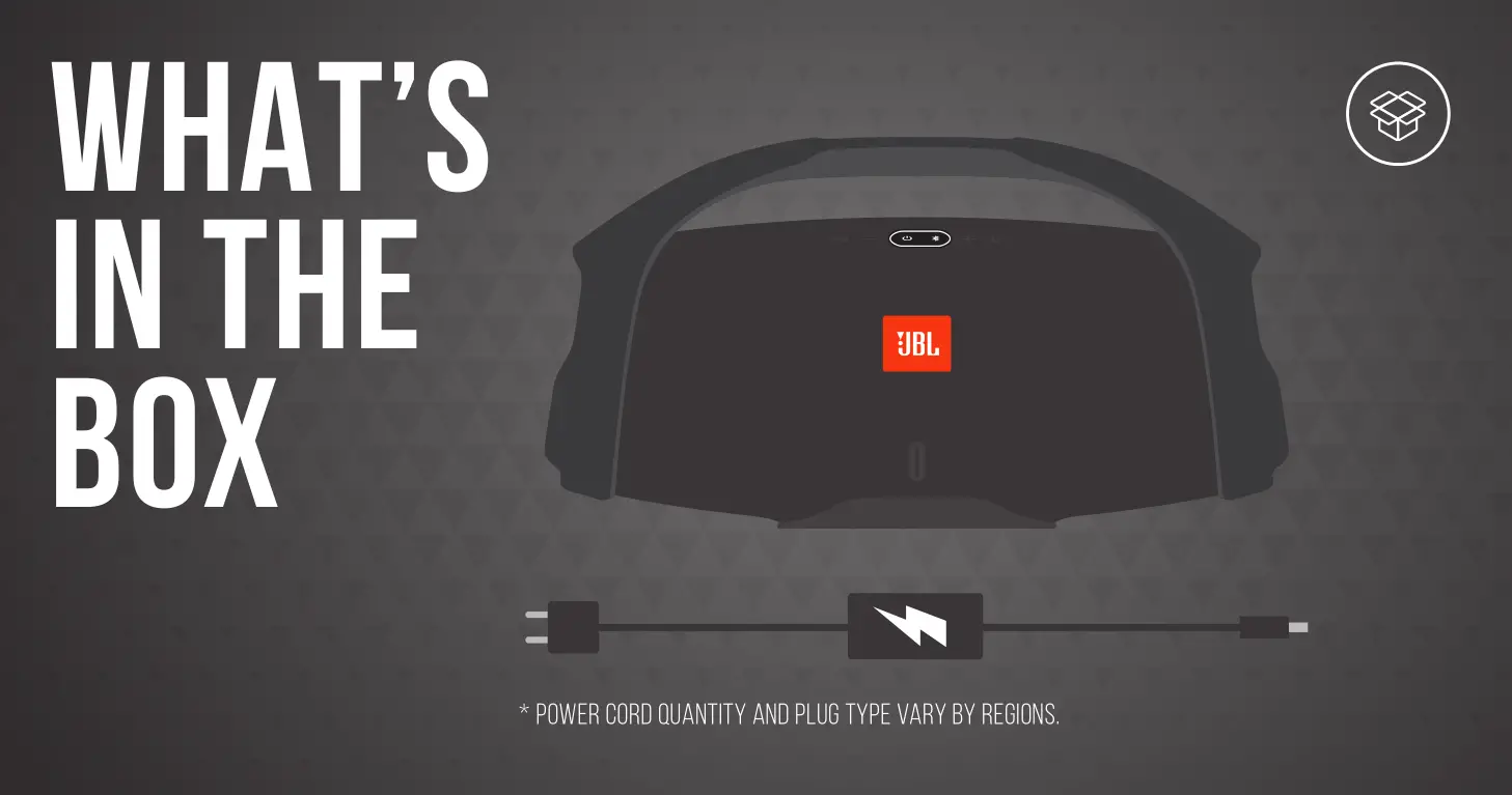 JBL Boombox 2 Box Content