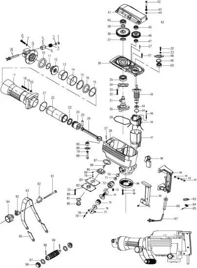 ZI-ABH1500D - explosion drawing 1