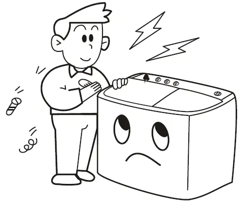 Haier HWM105-M186 Twin Tub Washing Machine fig 9