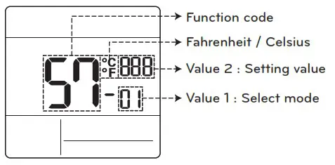LG PREMTC00U Simple Remote Controller Wired - Outdoor unit cycle priority 2
