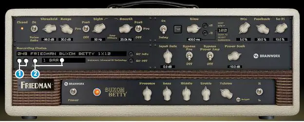 FRIEDMAN Buxom Betty 50-Watt Guitar Tube Amplifier FIG 9
