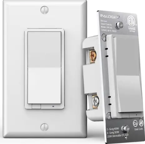 EVA LOGIK WF31S 3-Way WiFi Smart Dimmer Switch