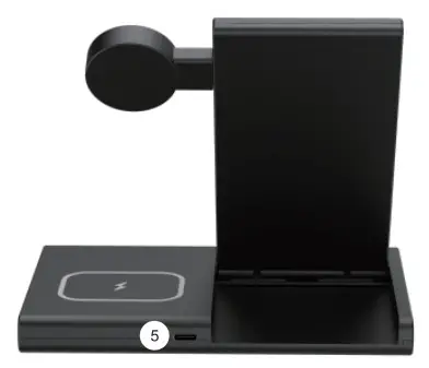 Shen Zhen Gtl Technology G603 3 In 1 Fast Wireless Charger - Product Introduction 2